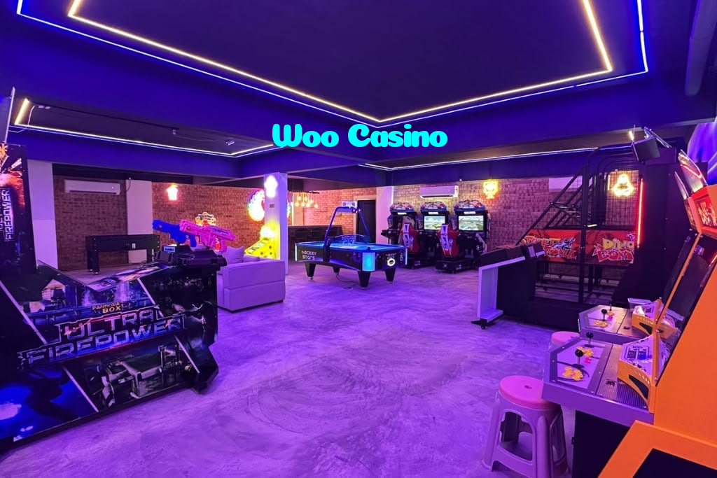 Woo Casino casino presented on mobile device in Pakistan with slots and live games